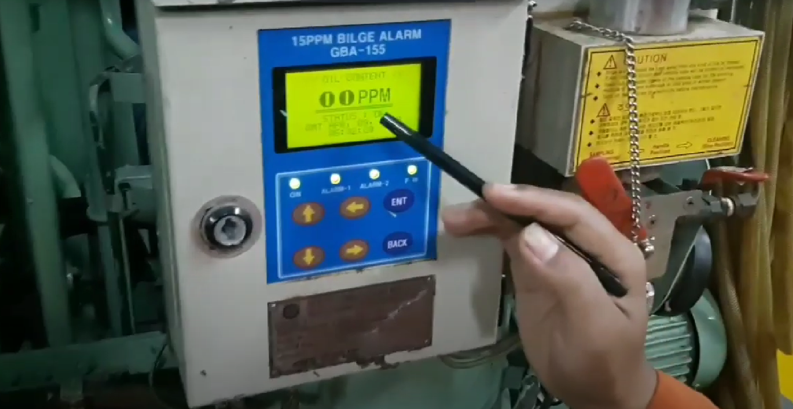  Calibration And Certification of 15 Ppm Bilge Alarms Service
